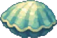 Pearl in Clamshell